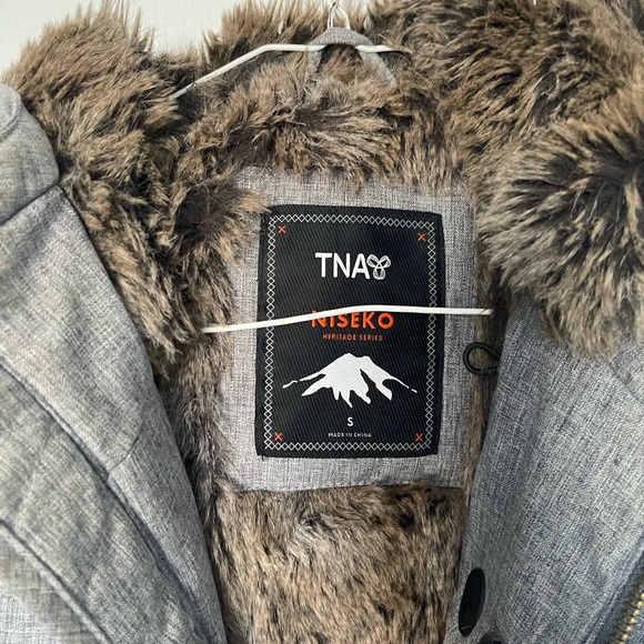 TNA Niseko Grey Parka - Picture 2 of 3